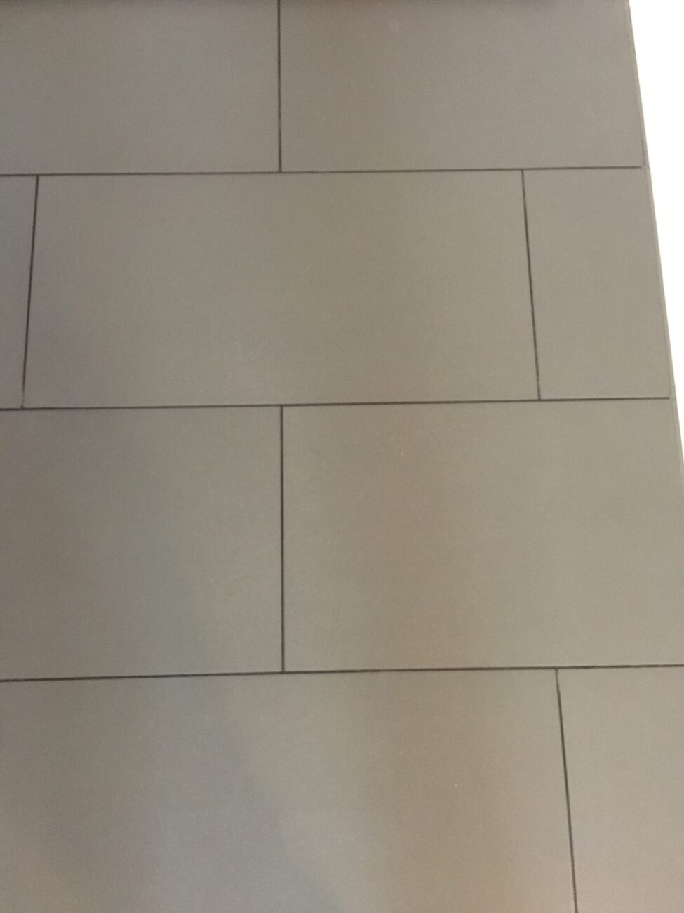 Fliesenfugen reinigen Anthrazitfuge nachher