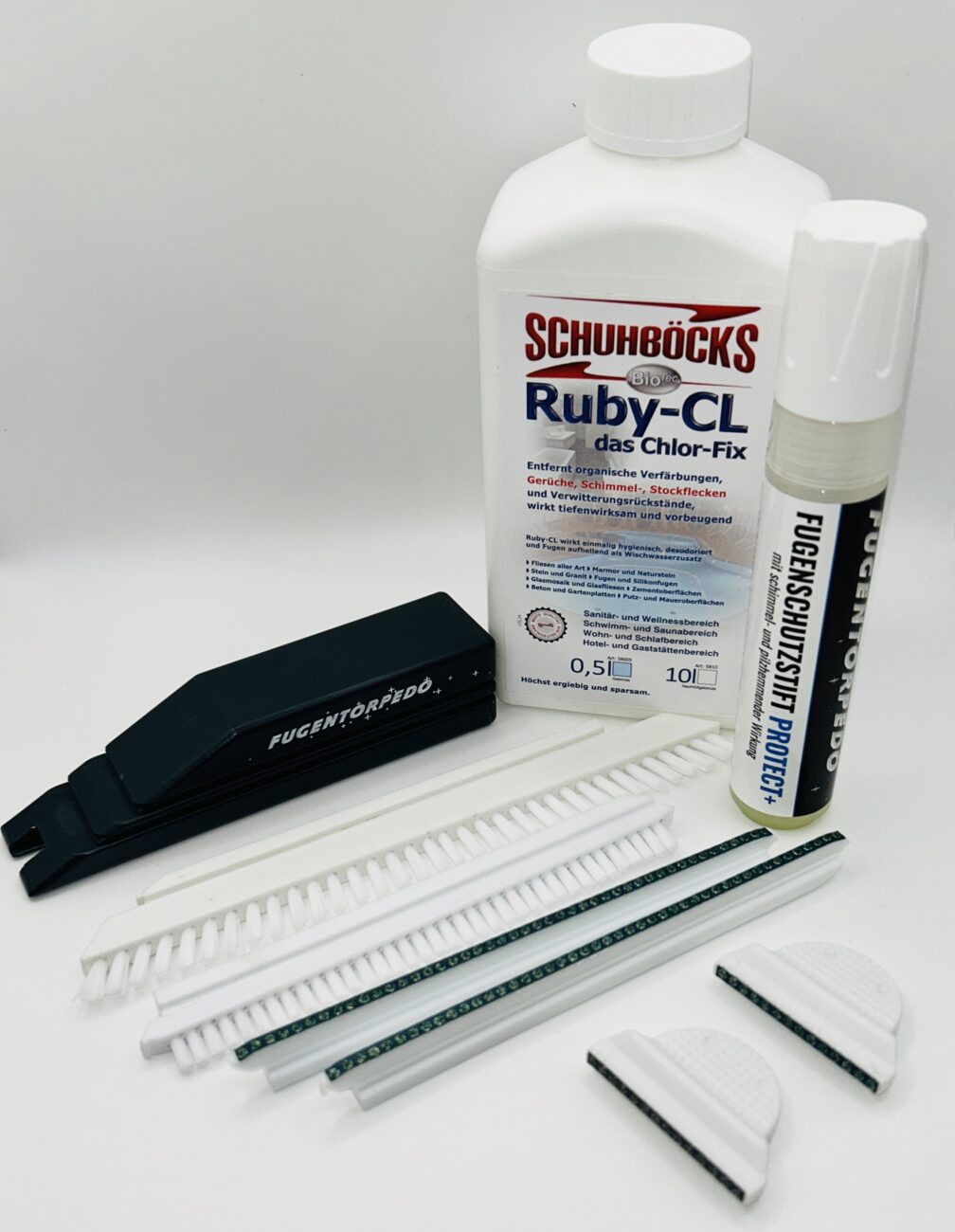 Schimmel aus Fugen entfernen Set Fugentorpedo PRO+