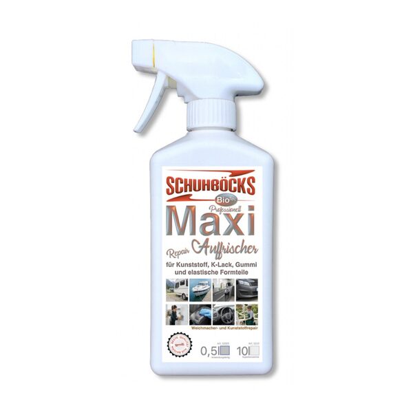 Schuhböcks Maxi für die Pflege geeigneter GFK- und Kunststoffflächen am Wohnmobil